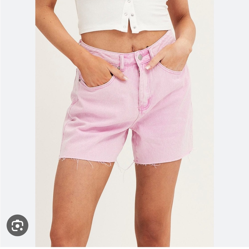 Agolde Pink Women's Shorts